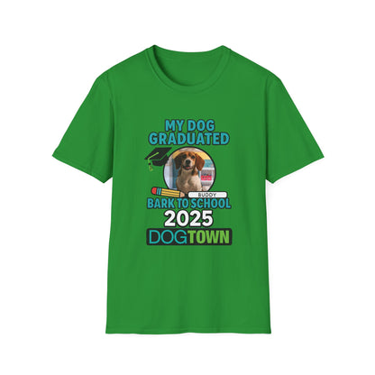 Bark to School 2025 - Unisex T-Shirt (Buddy)