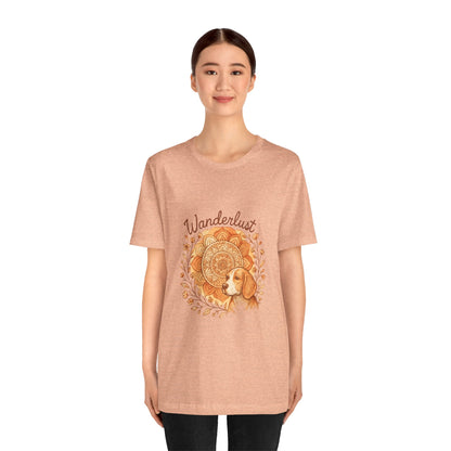 Dogtown Boho Revival "Wanderlust" Unisex Jersey Tee (Beagle)