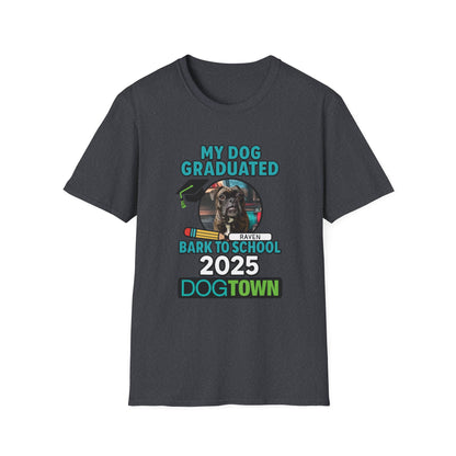 Bark to School 2025 - Unisex T-Shirt (Raven)