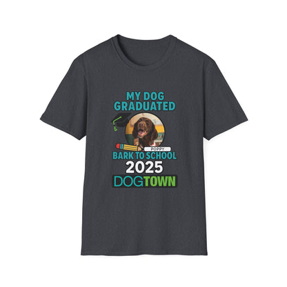 Bark to School 2025 - Unisex T-Shirt (Poppy)