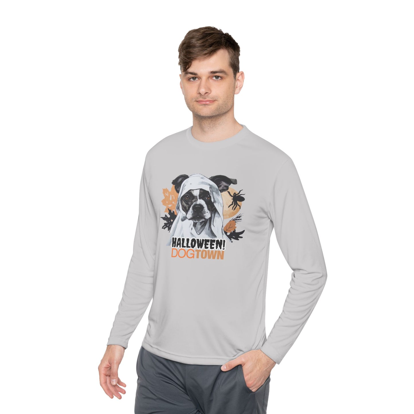 Dogtown 2026 Halloween! Light Weight Long Sleeve Polyester Tee