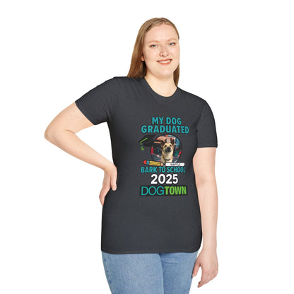 Bark to School 2025 - Unisex T-Shirt (Waffle)
