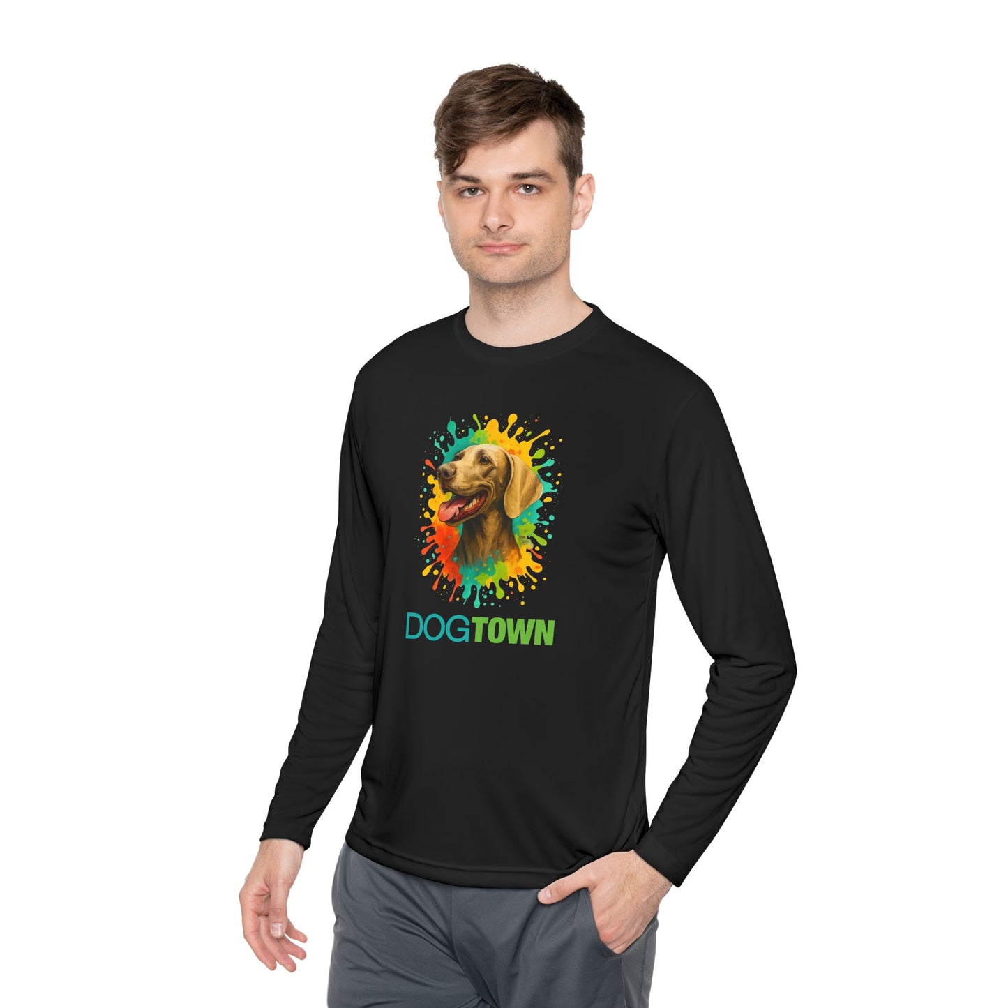 2025 Dogtown Dog Breed Collection - Sport Long Sleeve Tee (Weimaraner)