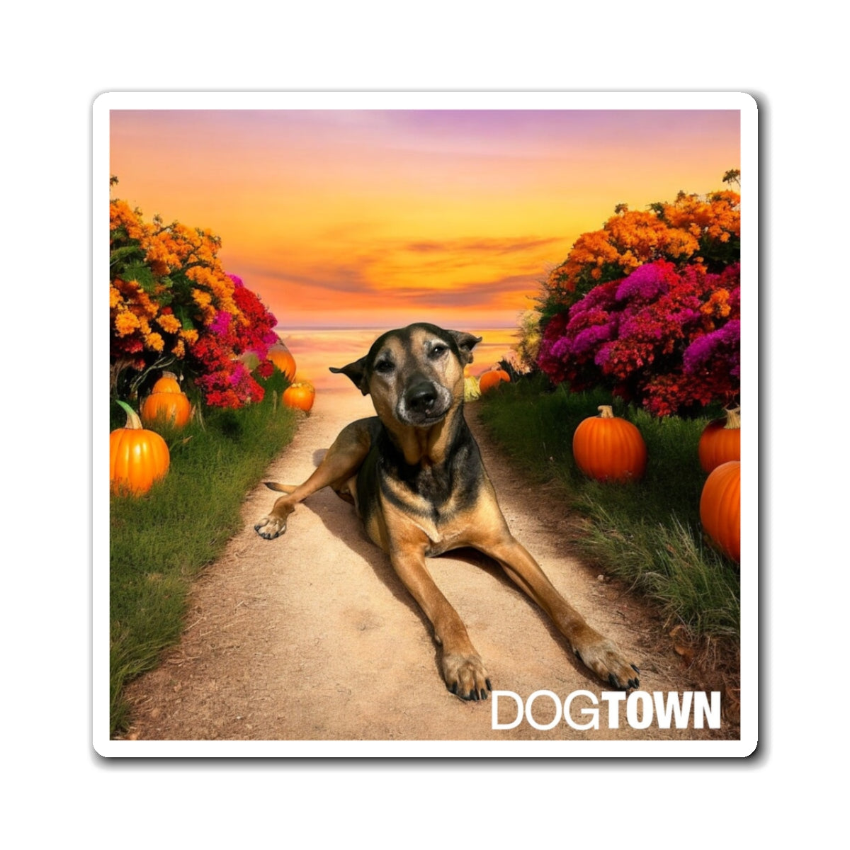 Caius - 3x3 Halloween Magnet