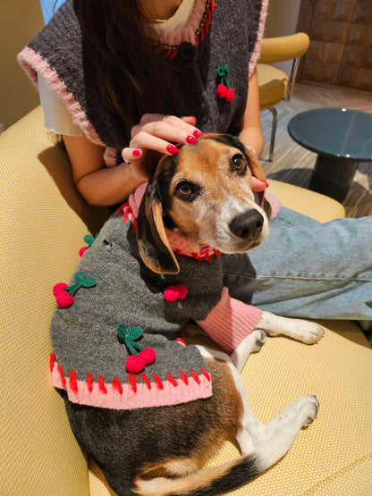 Cherries on Top Knit Vest
