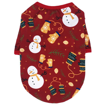 Festive Holiday Delight Dog Clothes Set