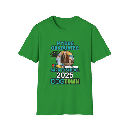 Bark to School 2025 - Unisex T-Shirt (Peppy)