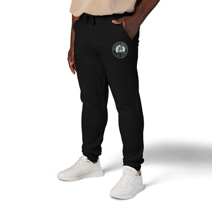 Dogtown Unisex Fleece Sweatpants with Embroidery