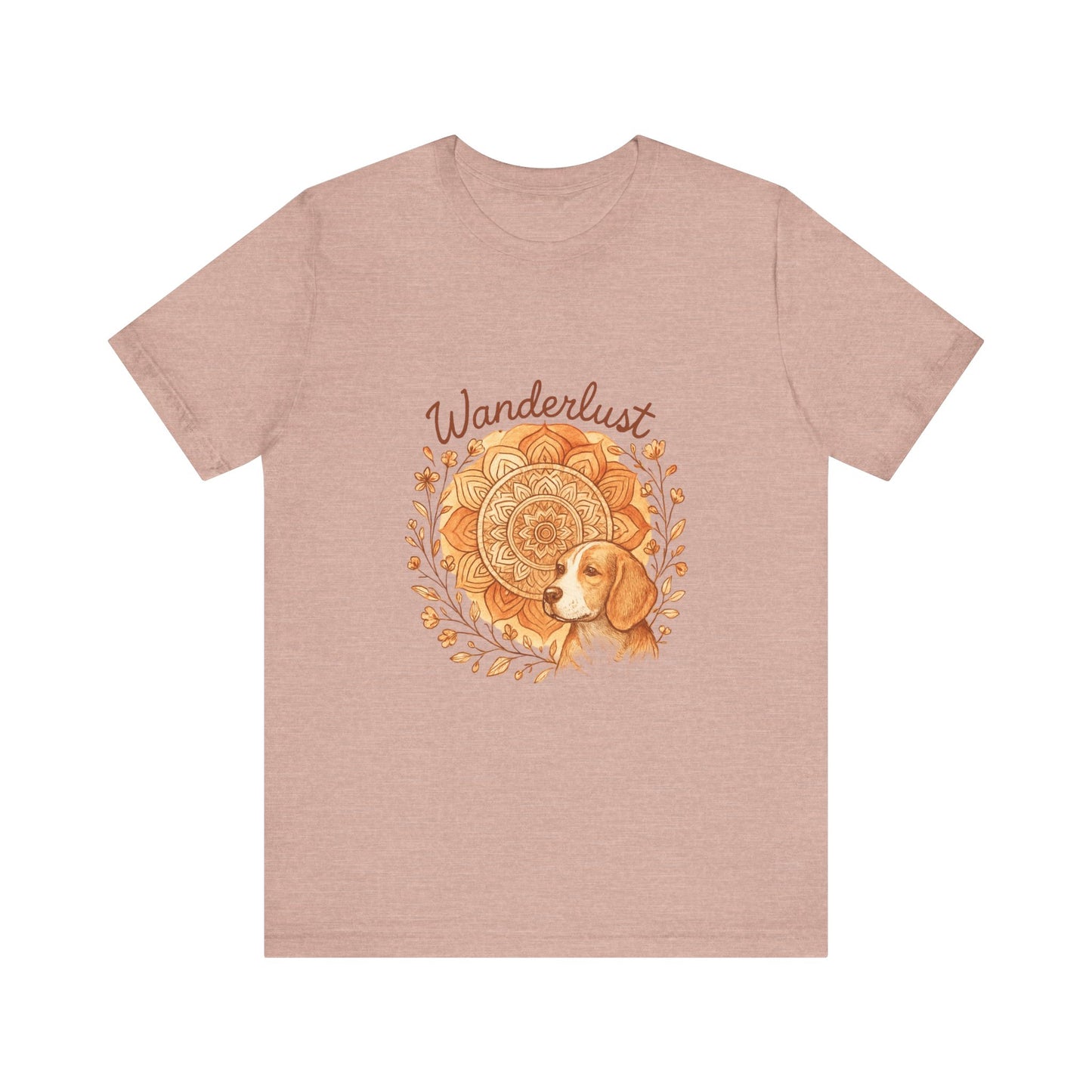 Dogtown Boho Revival "Wanderlust" Unisex Jersey Tee (Beagle)