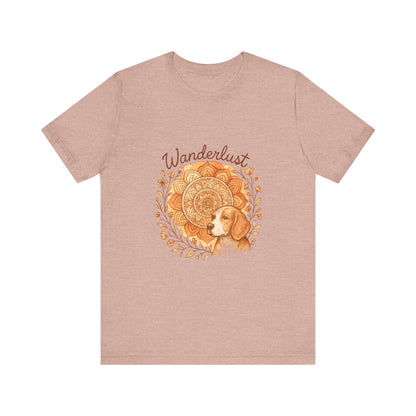 Dogtown Boho Revival "Wanderlust" Unisex Jersey Tee (Beagle)