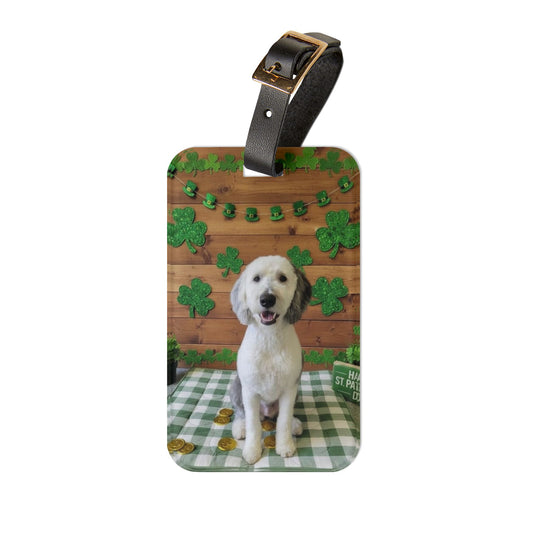 Copy of Cici - St. Patrick's Day Dog Luggage Tag