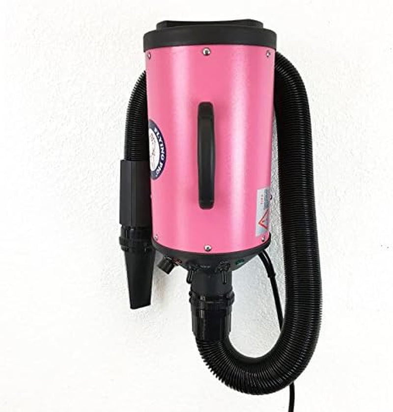 Flying One Wall Mount Grooming Dryer Kit (Pink)