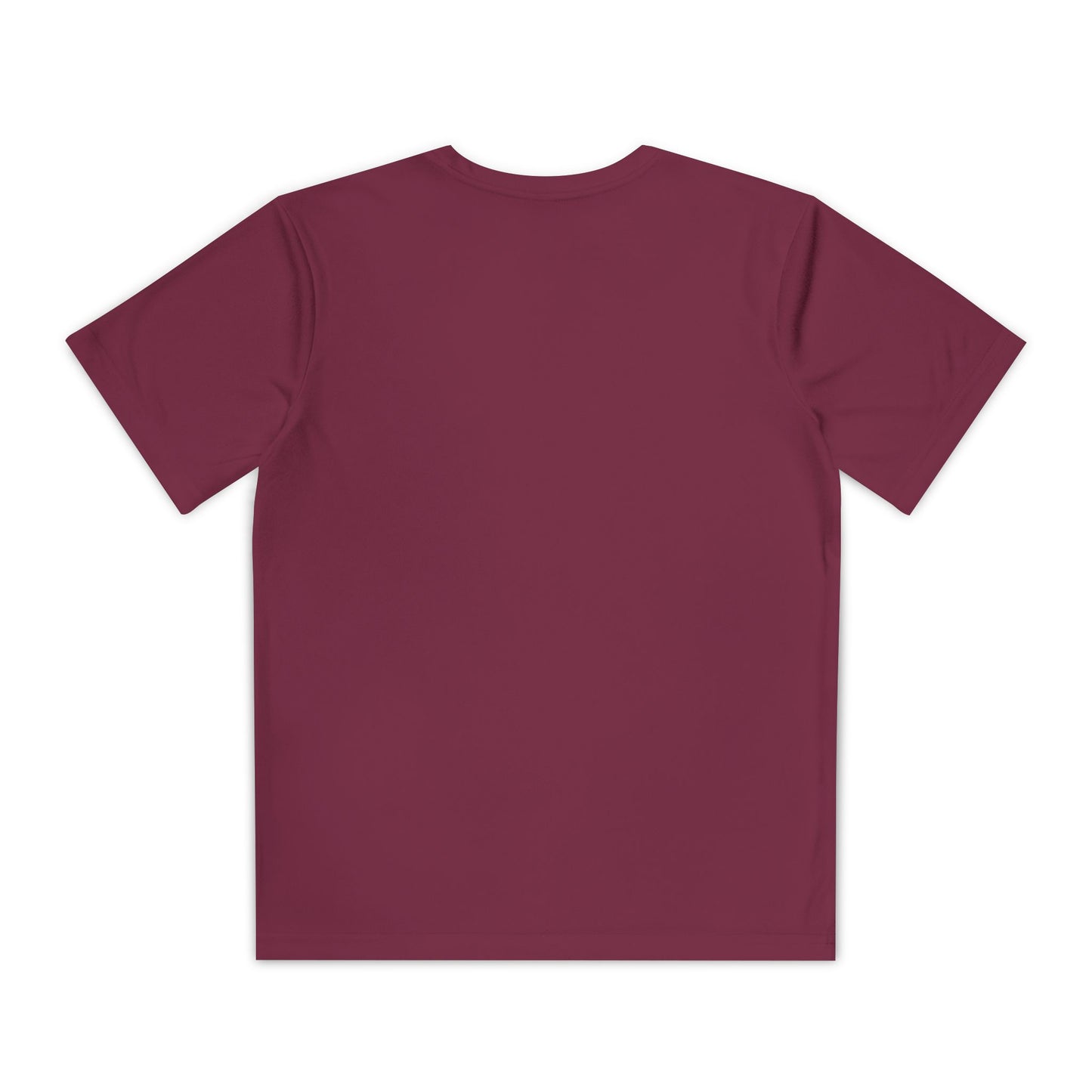 Pup Art Canvas - Kid's Sport Short Sleeve Tee (Chocolate Lab)