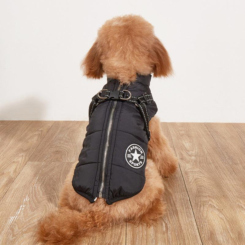 Winter Reflective Dog Harness Vest