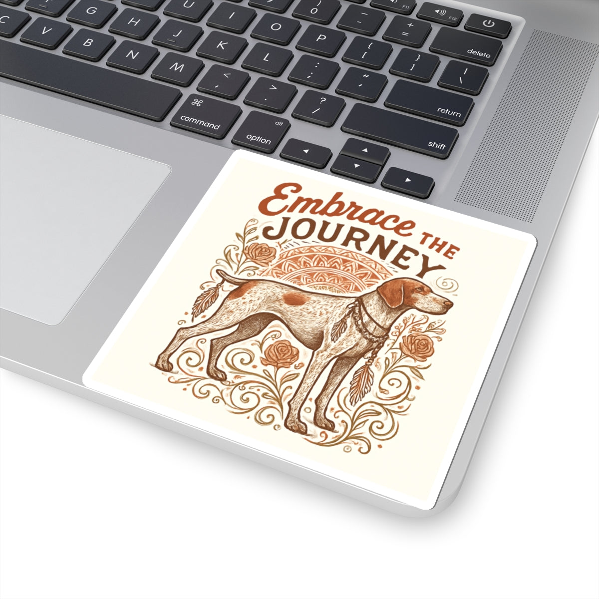 Dogtown Boho Revival "Embrace the Journey" Kiss-Cut Stickers (German Shorthaired Pointer)