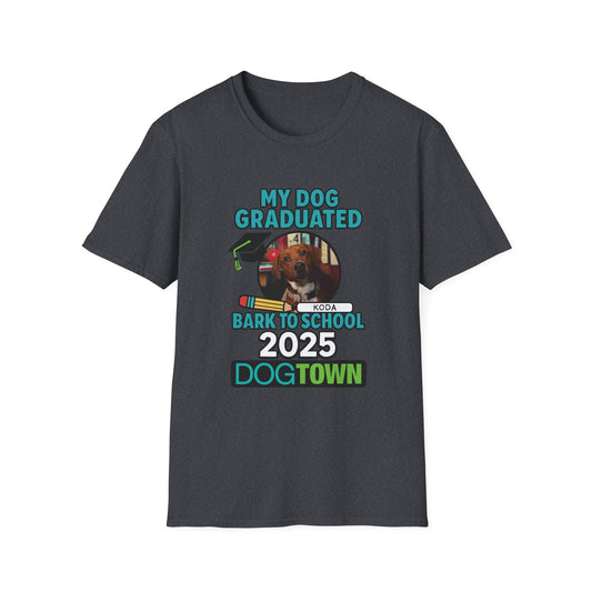 Bark to School 2025 - Unisex T-Shirt (Koda)