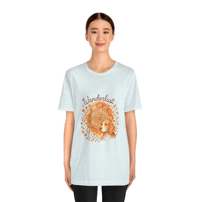 Dogtown Boho Revival "Wanderlust" Unisex Jersey Tee (Beagle)
