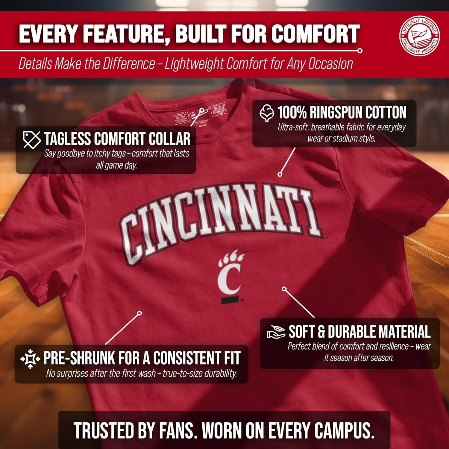 NCAA Unisex NCAA Adult Gameday Cotton T-Shirt