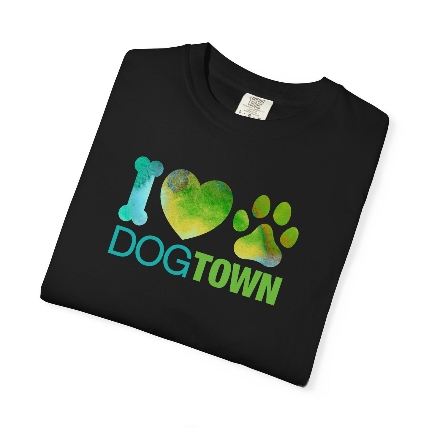 Dogtown "I Heart Paw" - Short Sleeve Cotton Tee
