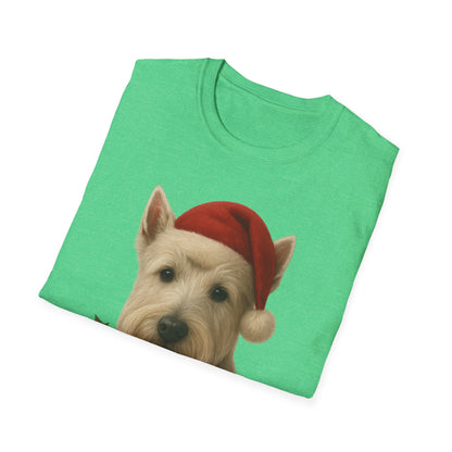 Dogtown - HOLIDAY WHITE SCOTTIE 2025 - Unisex T-Shirt