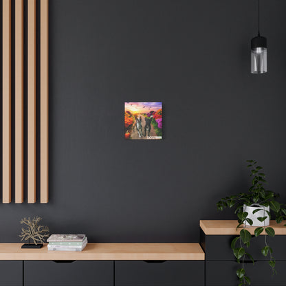 Duke & Ellie - Halloween Canvas
