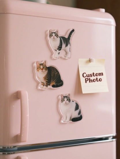 Custom Photo Irregular Shape Fridge Magnet – Personalized Kitchen Decoration