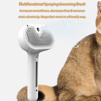 Pet Comb Self Cleaning Pets Hair Remover Brush For Dogs Grooming Comb