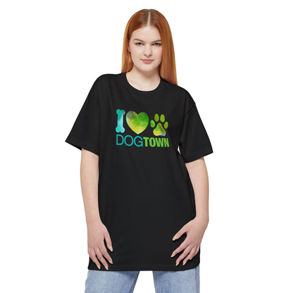 Dogtown "I Heart Paw" Plus Size Unisex Tall T-Shirt