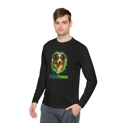 2025 Dogtown Dog Breed Collection - Sport Long Sleeve Tee (Australian Shepherd)