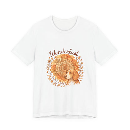 Dogtown Boho Revival "Wanderlust" Unisex Jersey Tee (Beagle)