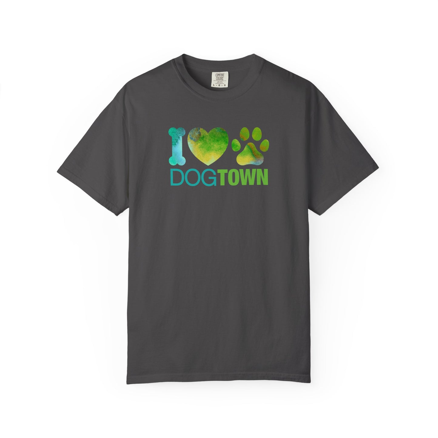 Dogtown "I Heart Paw" - Short Sleeve Cotton Tee