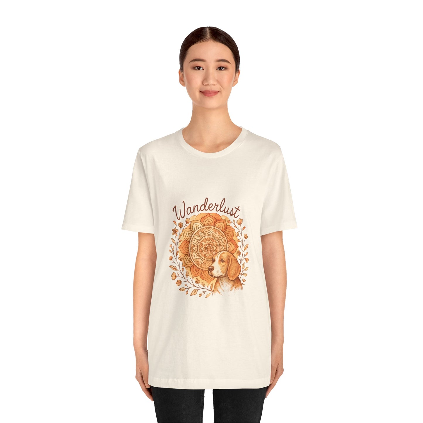 Dogtown Boho Revival "Wanderlust" Unisex Jersey Tee (Beagle)