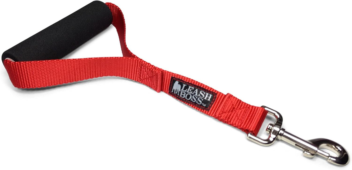 Short Dog Leash with Traffic Handle for Large Dogs