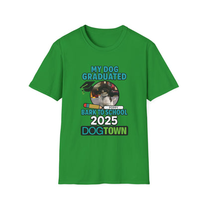 Bark to School 2025 - Unisex T-Shirt (Poppy)