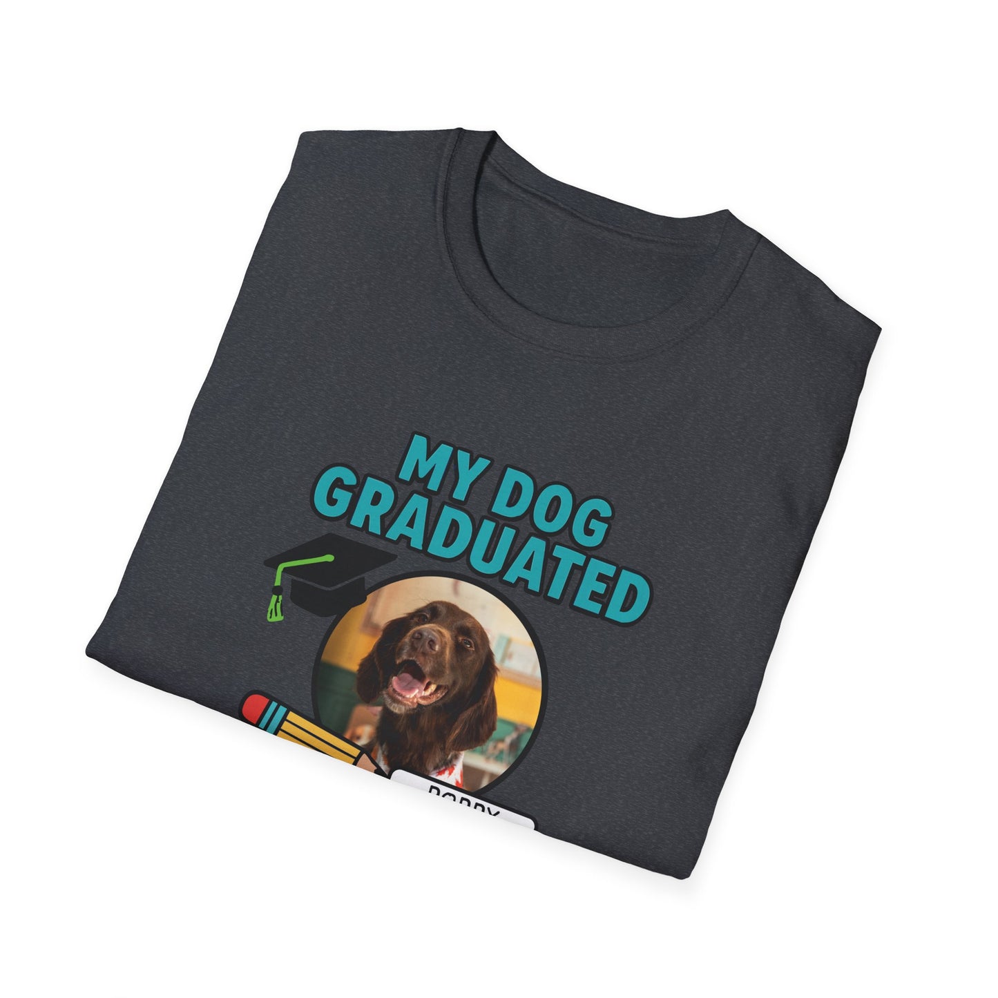 Bark to School 2025 - Unisex T-Shirt (Poppy)