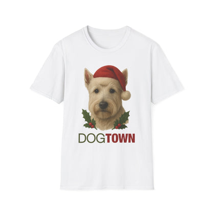 Dogtown - HOLIDAY WHITE SCOTTIE 2025 - Unisex T-Shirt