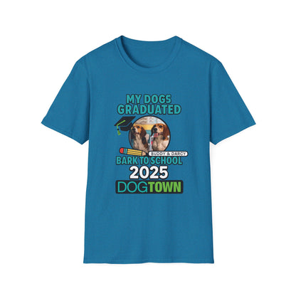 Bark to School 2025 - Unisex T-Shirt (Buddy & Darcy)