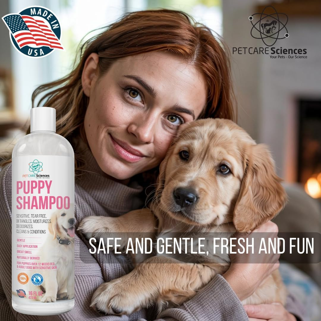 1 Gallon Tearless Puppy Shampoo and Conditioner - Groomers Choice - Made in the USA