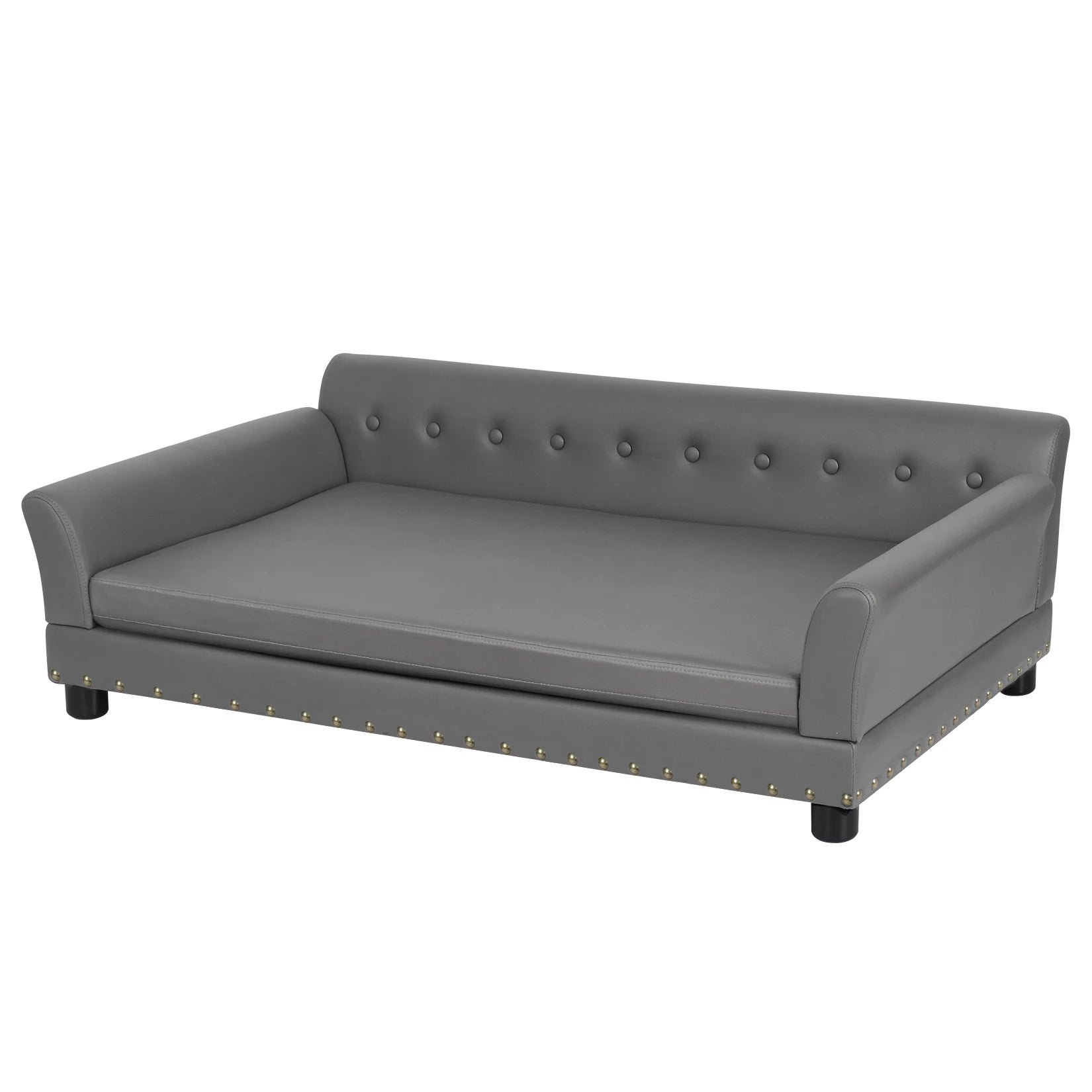 Durable Elevated Soft Pet Bed for Medium and Large Dogs