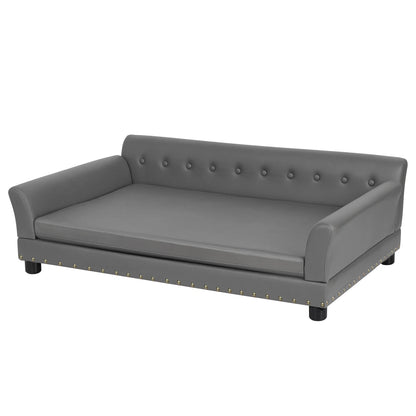 Durable Elevated Soft Pet Bed for Medium and Large Dogs