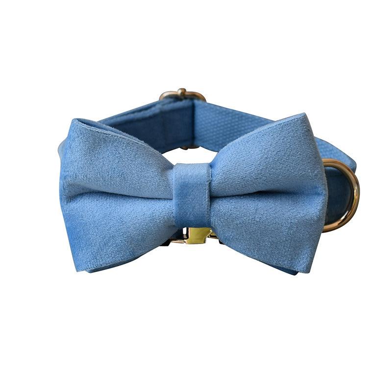 Luxury Velvet Dog Collar And Leash Set-6
