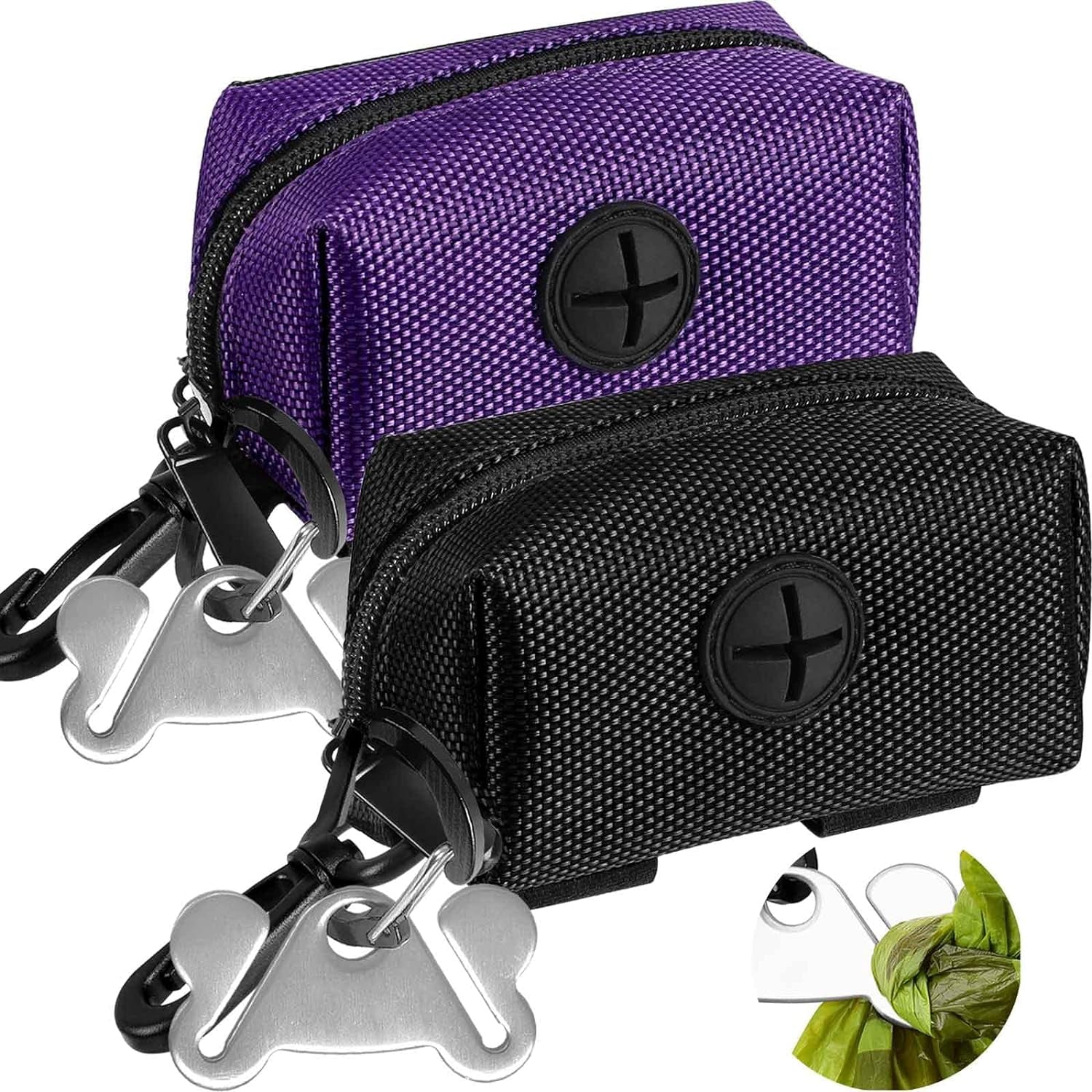 Soft Fabric Dog Poop Bag Dispenser