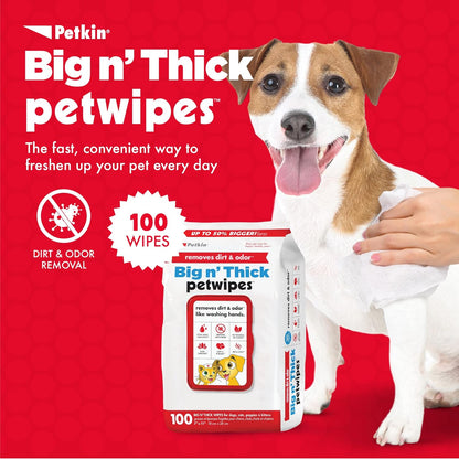 100 Large Wipes for Dogs