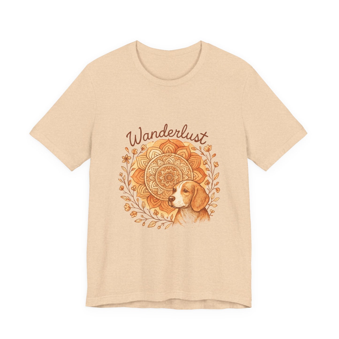 Dogtown Boho Revival "Wanderlust" Unisex Jersey Short Sleeve Tee (Beagle)