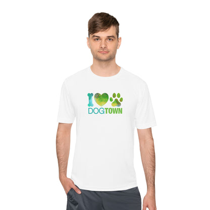 Dogtown "I Heart Paw" Short Sleeve Polyester Lightweight Tee