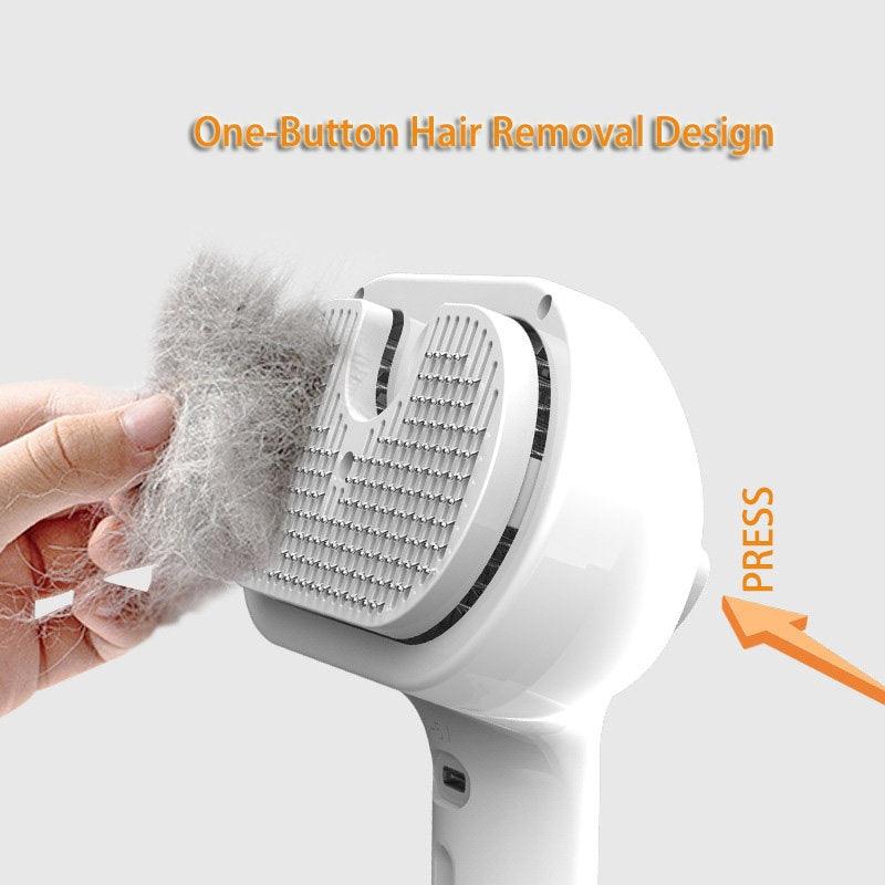 Pet Comb Self Cleaning Pets Hair Remover Brush For Dogs Grooming Comb