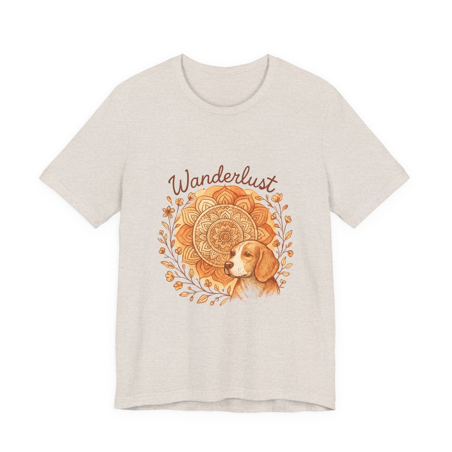 Dogtown Boho Revival "Wanderlust" Unisex Jersey Short Sleeve Tee (Beagle)