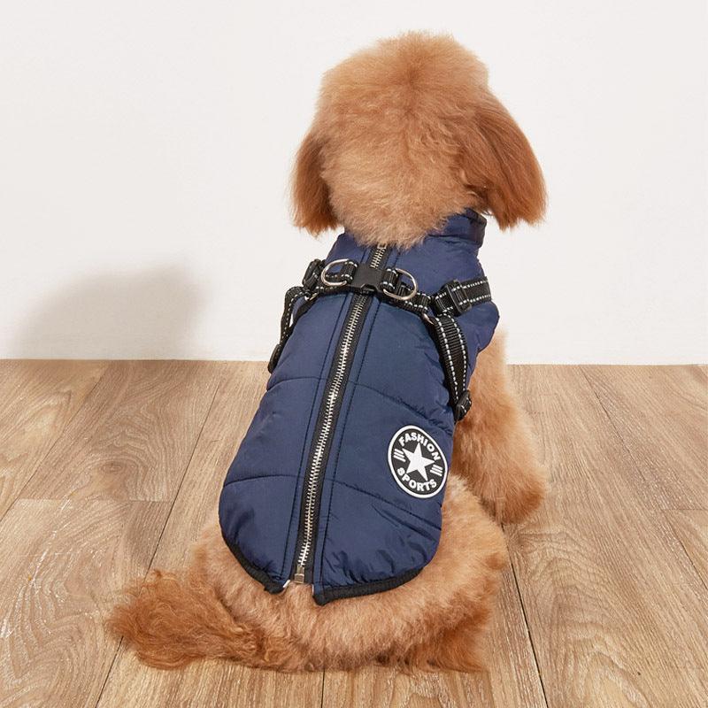 Winter Reflective Dog Harness Vest