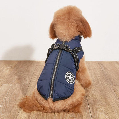 Winter Reflective Dog Harness Vest