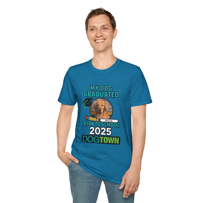 Bark to School 2025 - Unisex T-Shirt (Moca)